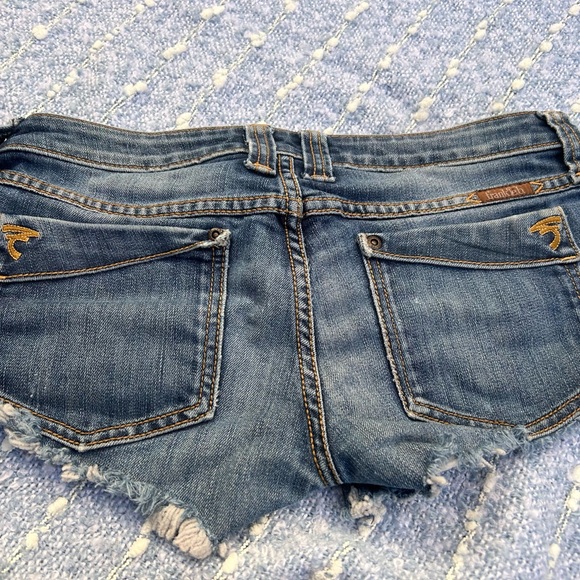 Frankie B. Pants - Frankie B low rise short shorts